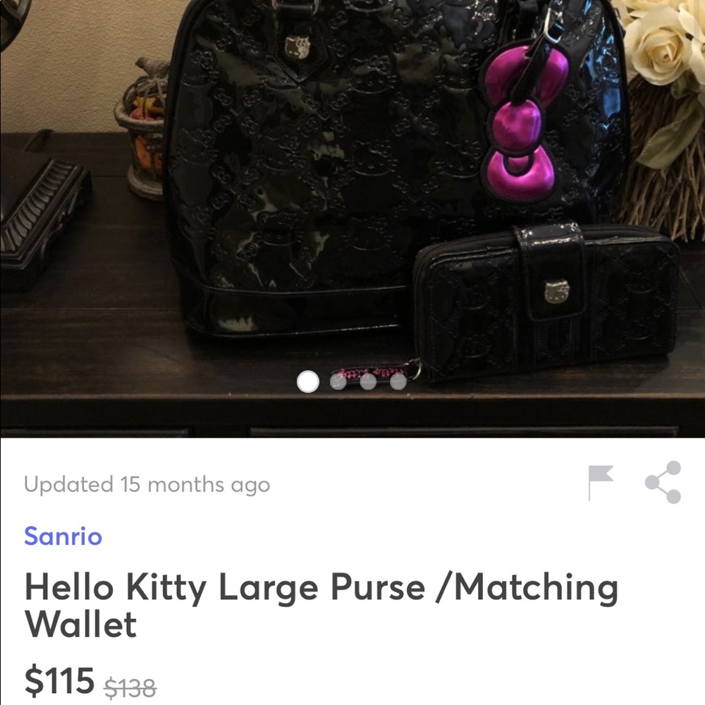 Loungefly Hello kitty purse and wallet